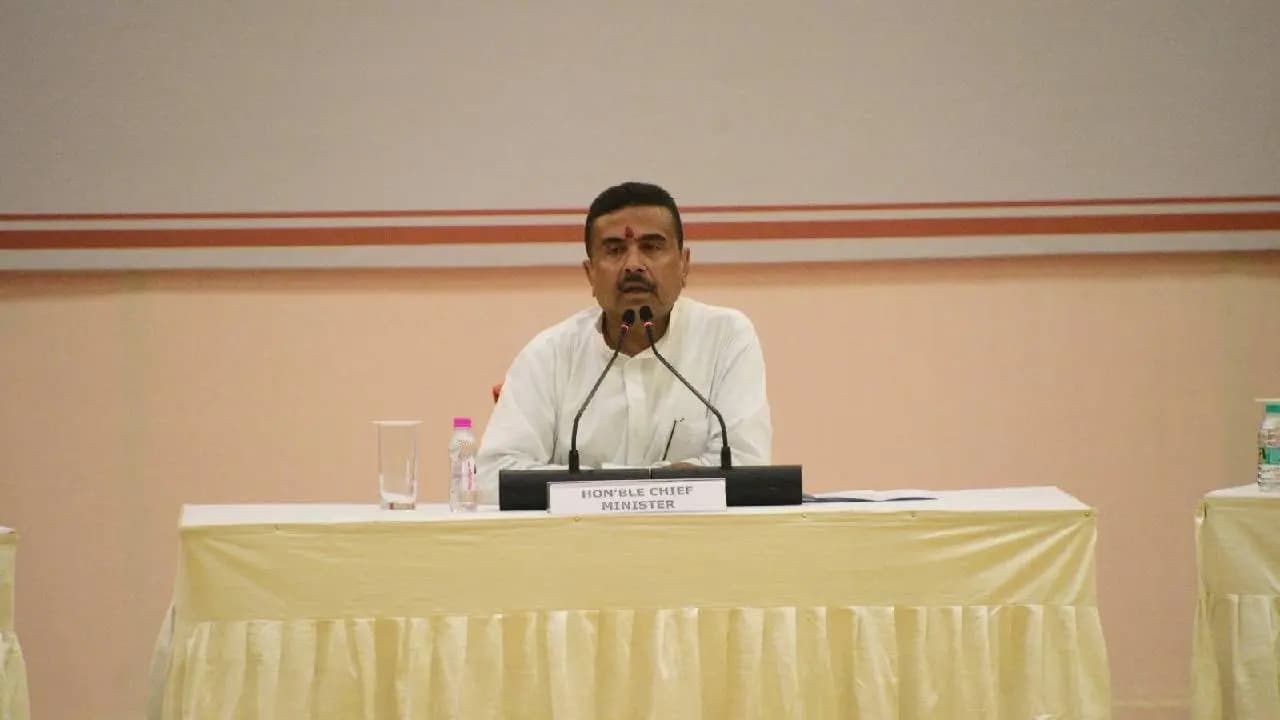 Busy Schedule Ahead: CM Suvendu Adhikari to Fly to Delhi Today for Crucial Meeting