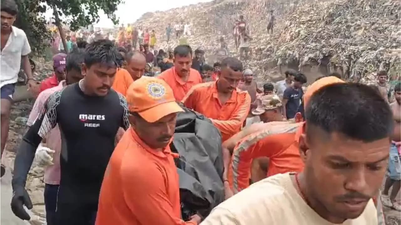 Abhishek fell in a sewerage tank and the local MLA rushed