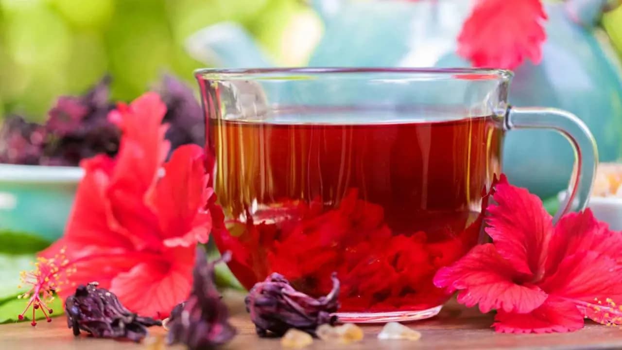 How to Make Hibiscus Iced Tea
