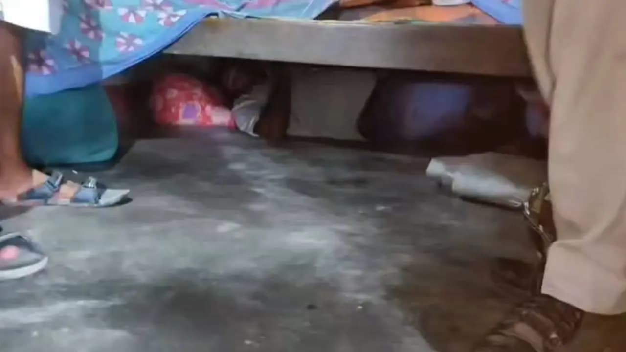 TMC leader hide under the bed in Mathabahnga