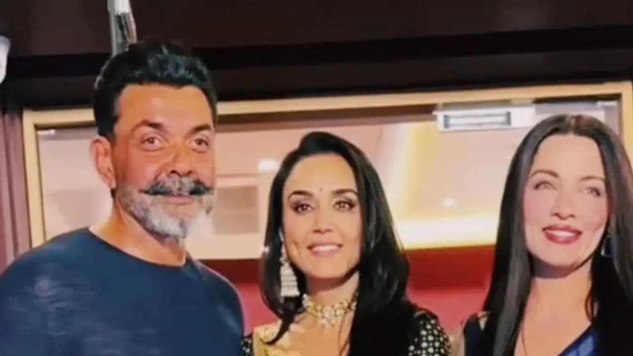 Preity Zinta, Joined By Bobby Deol, Celina Jaitly, At Her Jewellery Store Launch