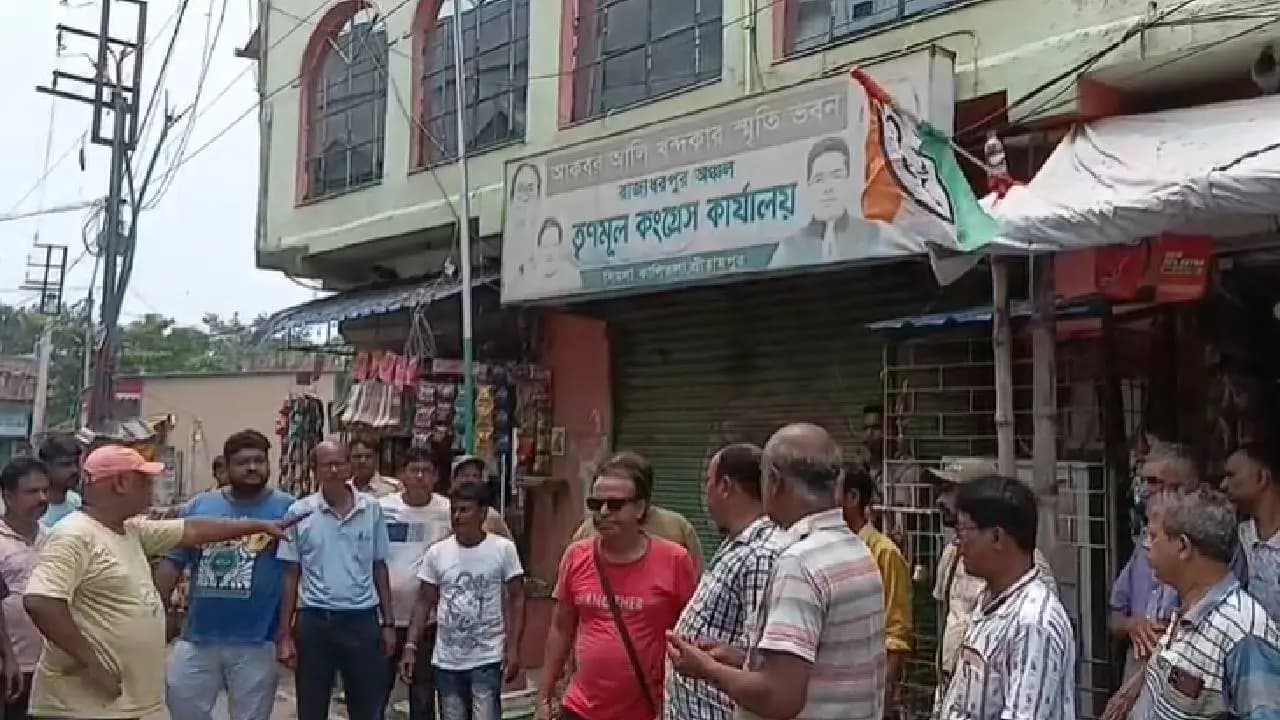 Relief Cloths Found in TMC Office Stir in Hooghly Serampore