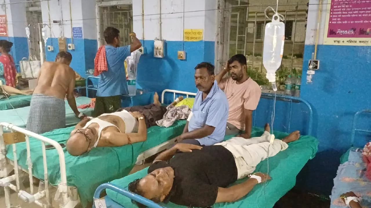 Hooghly TMC-BJP Update: BJP workers attacked here their allegation 