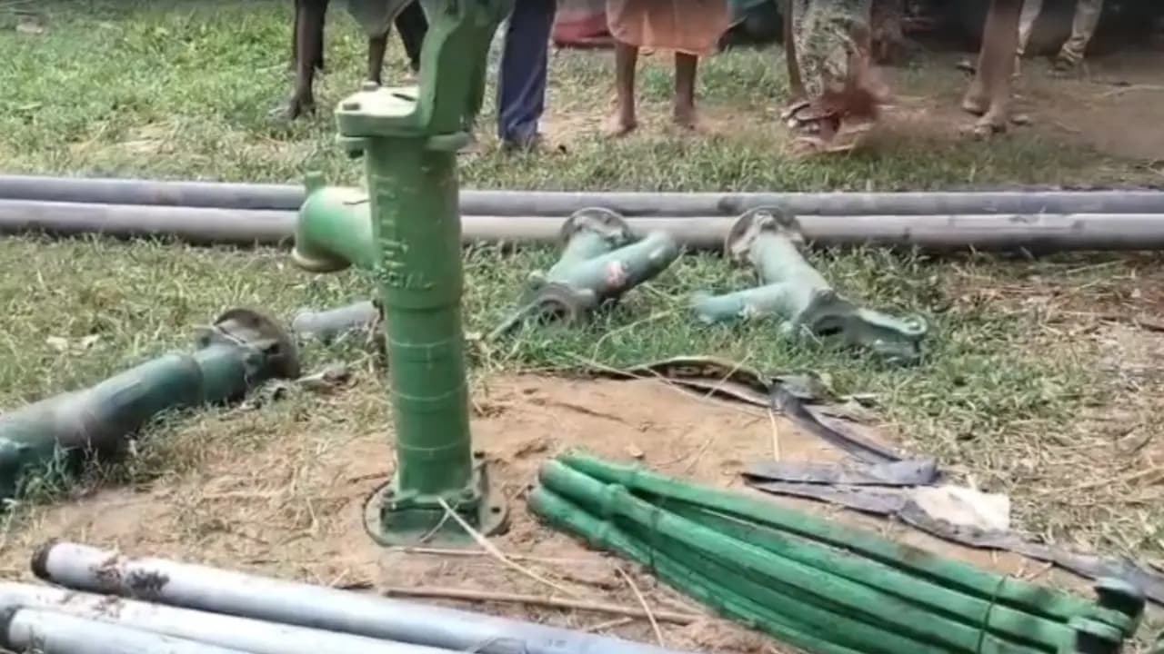 Hundreds of tube well recovered from TMC leader s house in Dantan