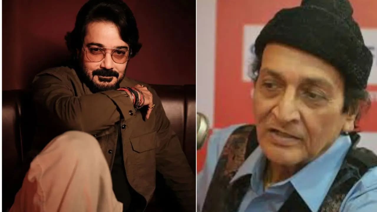 Prosenjit Chatterjee shares a photo of a gift which he got from his father biswajit chatterjee ahead of release of abhhiman