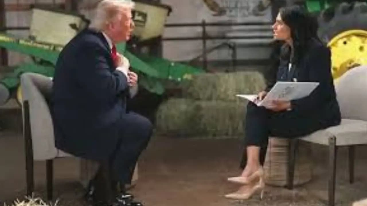 Trumps unprecedented rampage on the live show with Kristen Welker