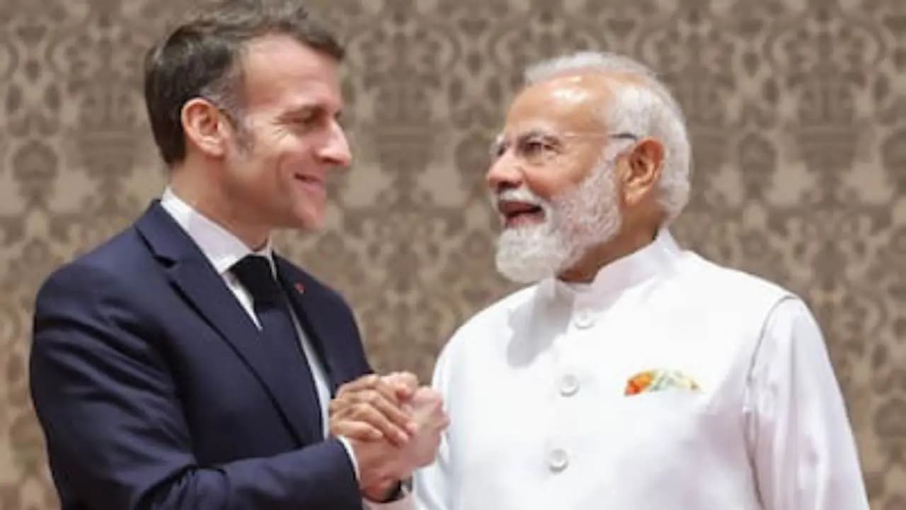 Frances Macron At Bharat Innovates Event 