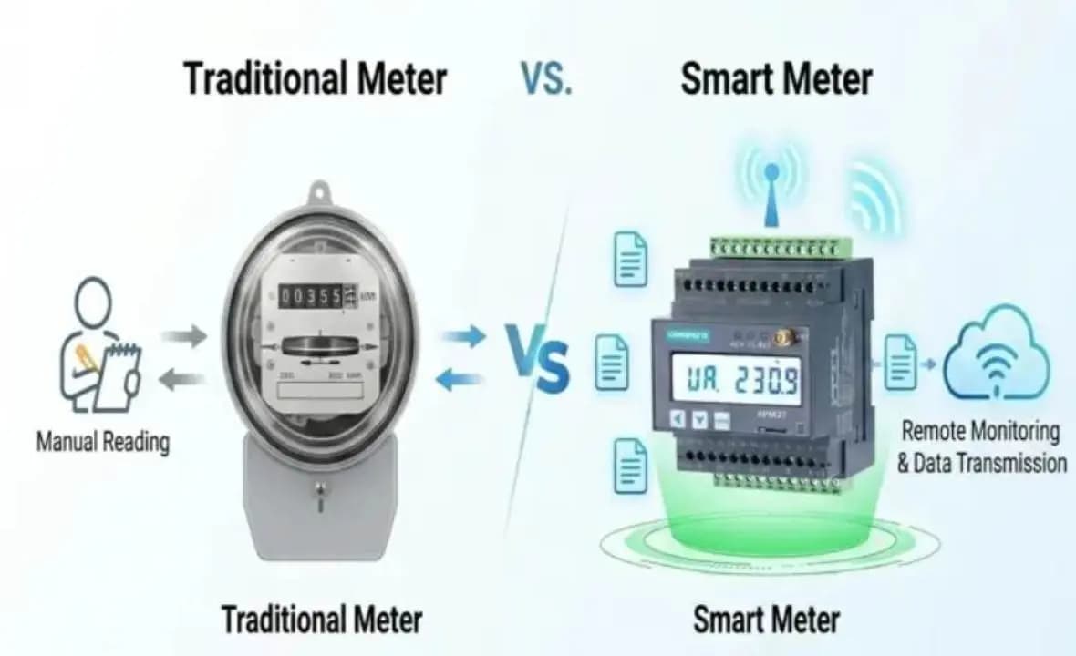 Whats The Difference Between Smart Meter And Traditional Meter