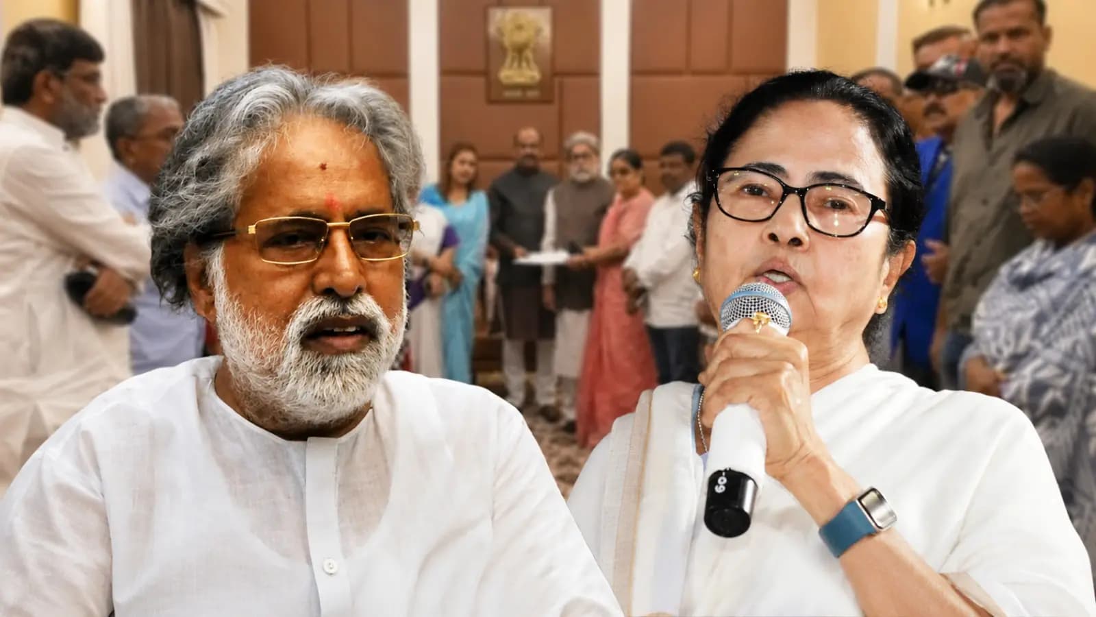Sudip Banerjee statement on ncpi joining after mamata Banerjee tmc party left 