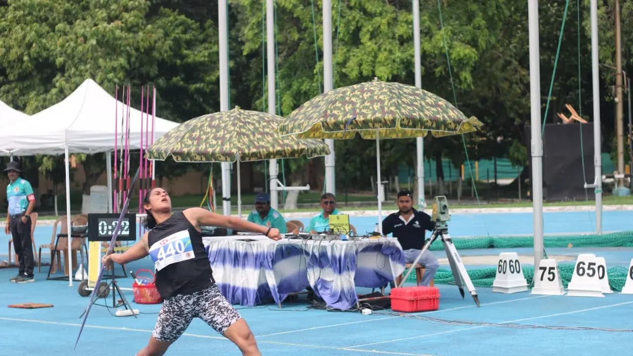 Asian Silver Medallist Harmilan settles for silver as Bengal dominates Indian Athletics Series 11