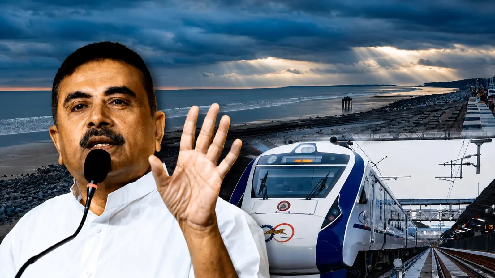 Suvendu Adhikari makes a major announcement regarding the launch of the Digha Vande Bharat Express 