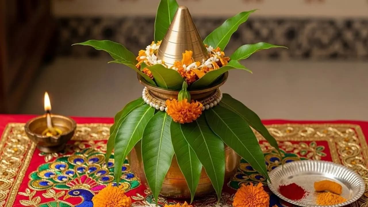 Mango Leaves Are Used in Puja