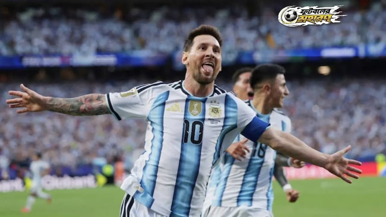 World Cup 2026: Lionel Messi scripts history, becomes only second player to score in five World Cups