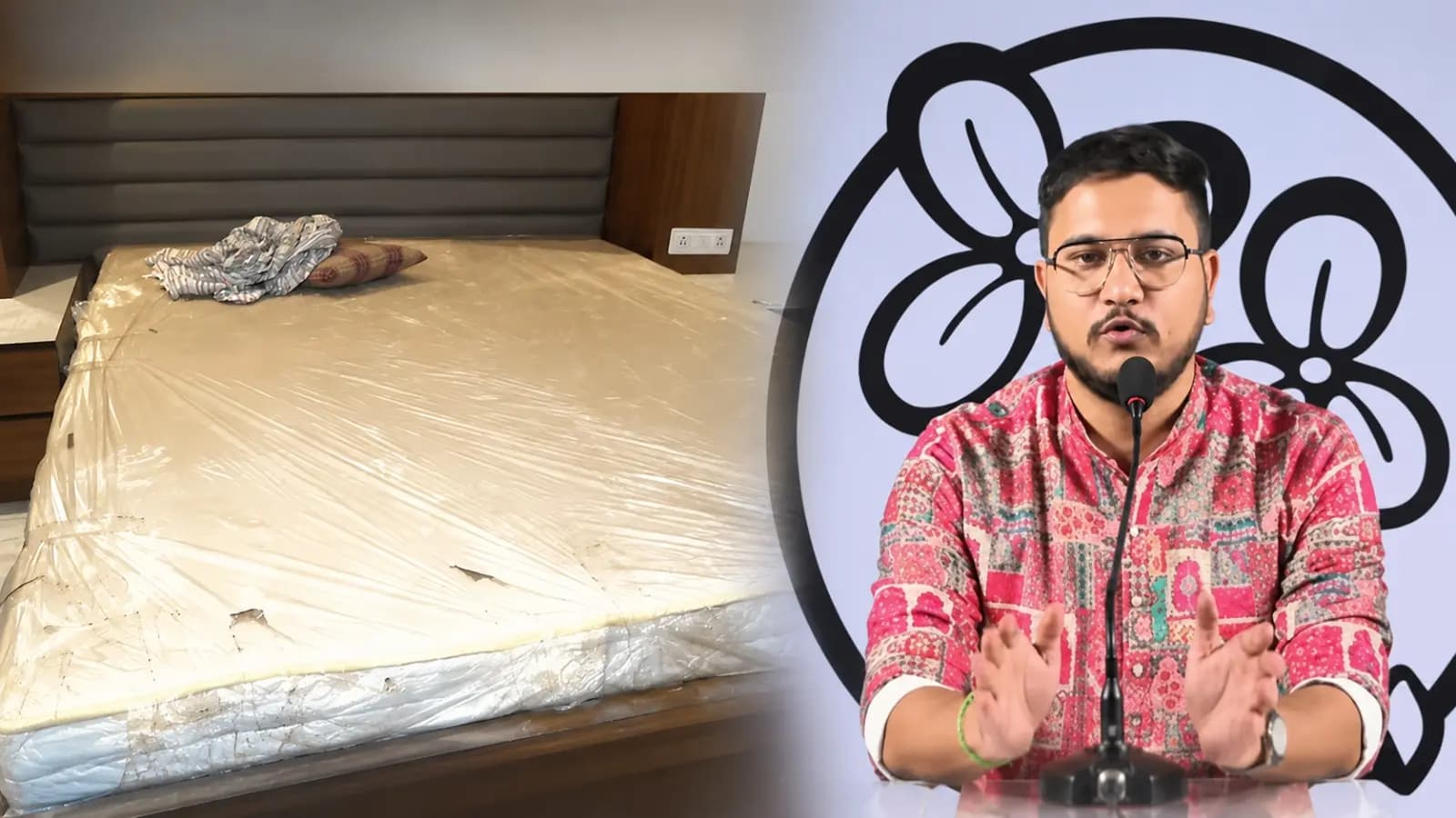 TMC Debangshu Bhattacharya: why bedroom found inside party office here what youth leader says 