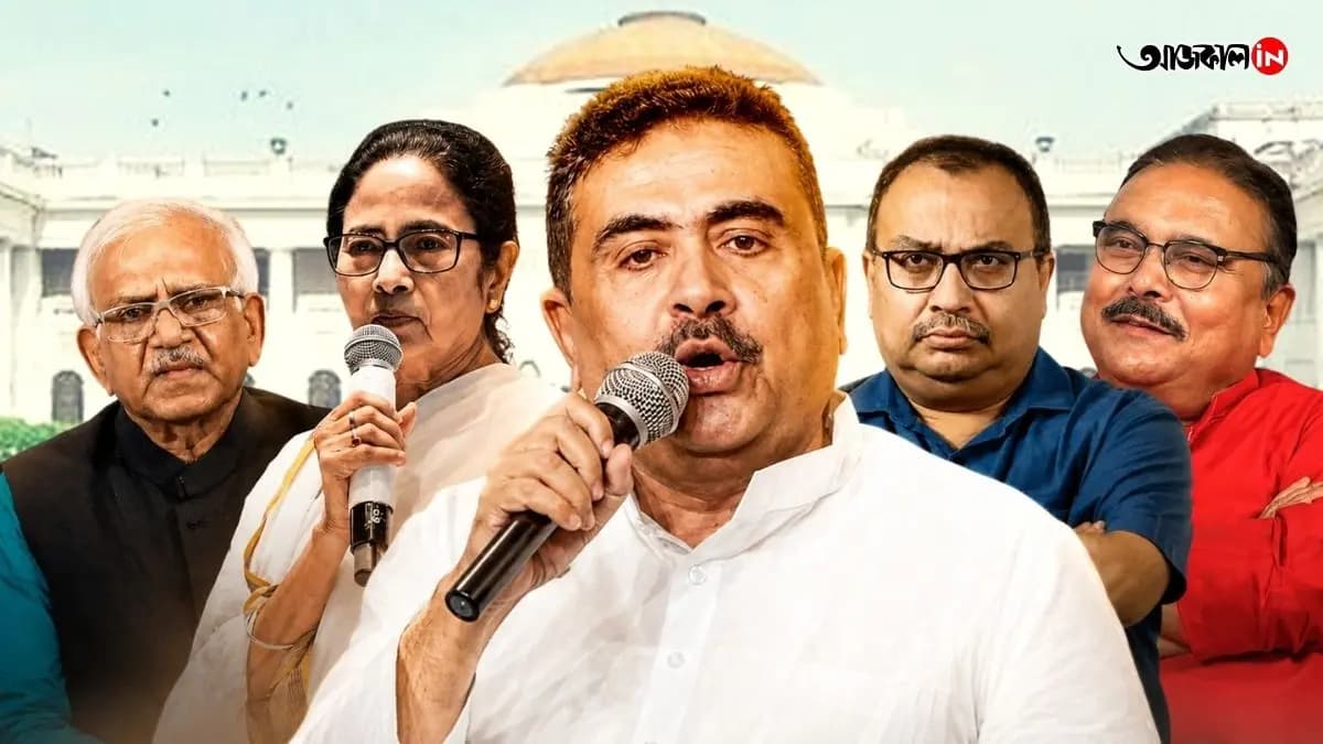 Bengal assembly Big Update: sources claimed five TMC MLAs meeting with CM Suvendu Adhikari  