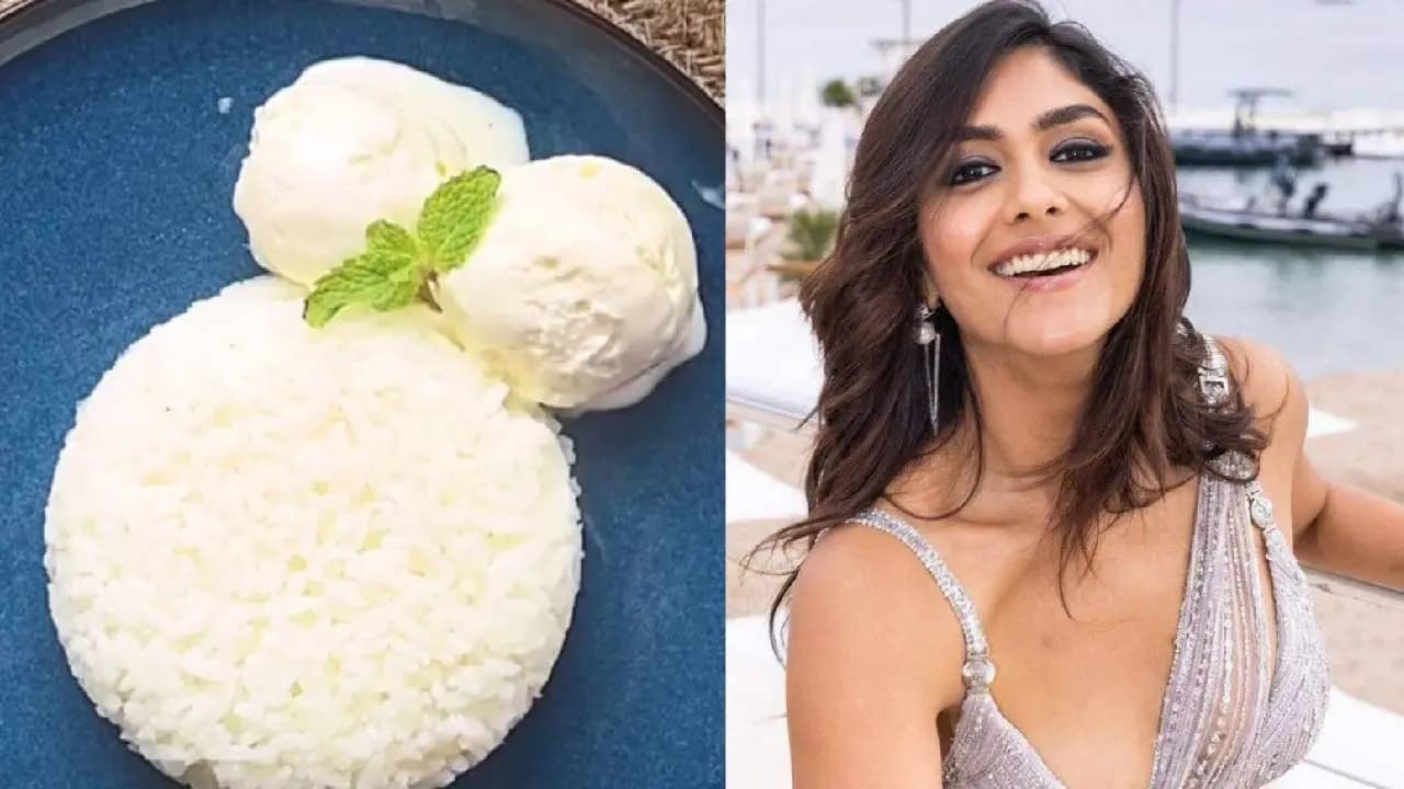 Mrunal Thakur Reveals Unique Love for Rice and Vanilla Ice Cream: Is This Viral Food Trend Tasty