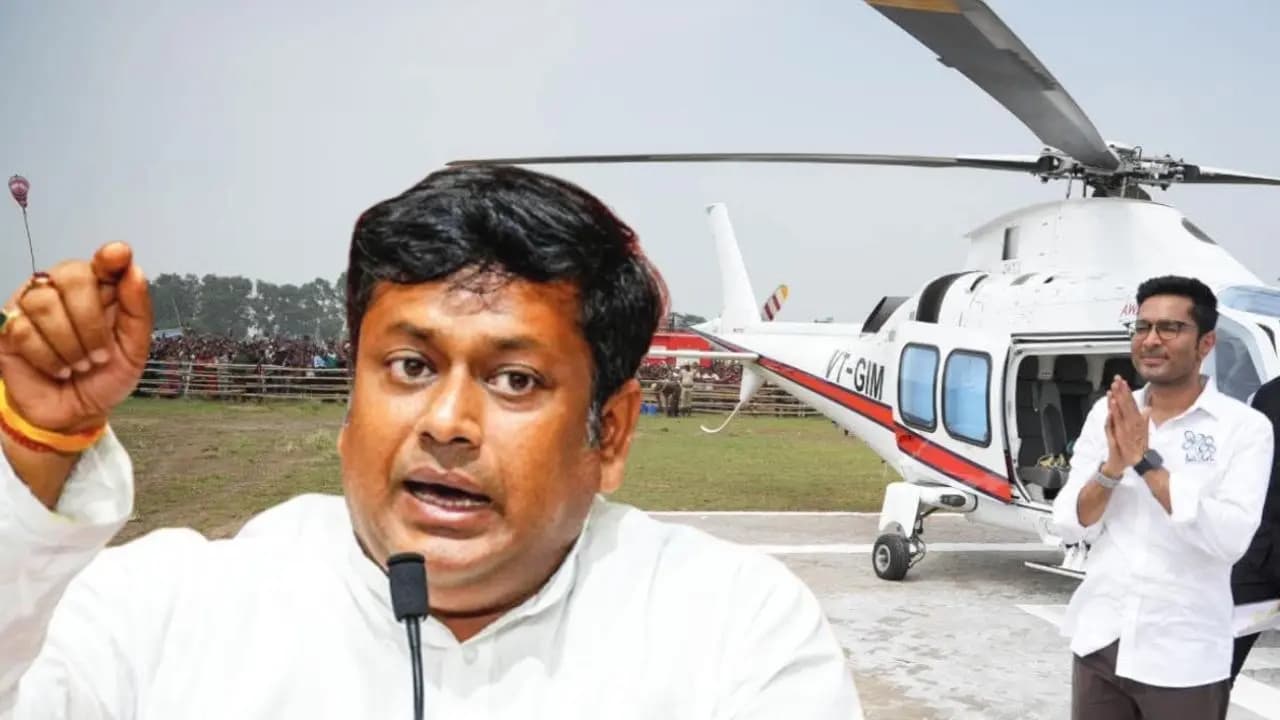 Abhishek Banerjee chartered-plane issue big update: here what BJP Leader Sukanta Majumdar says