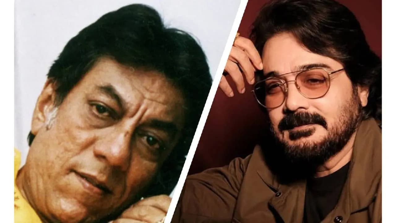Prosenjit Chatterjee Visits Veteran Actor Biplab Chatterjee Recalling Iconic Shooting Scandals And Satyajit Ray Memories