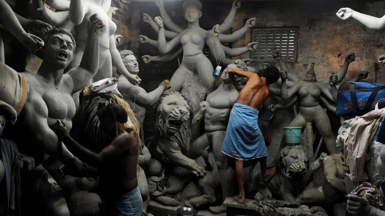 Clay supply issue resolved through Chief Minister's intervention; relief returns to Kumartuli