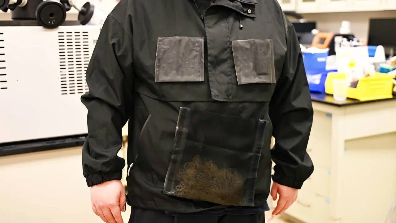 This Smart Jacket Turns Air Into Drinking Water While You Walk