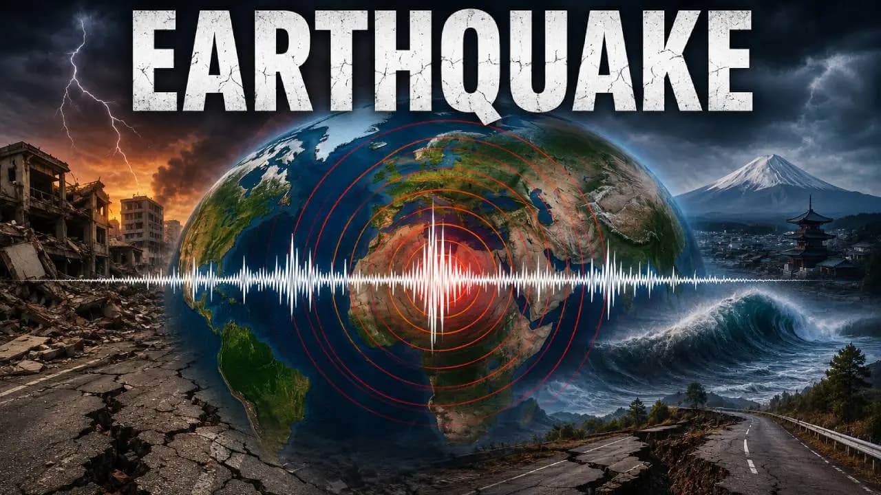 Scientists Explain Why Recent Global Earthquakes Are Not Linked
