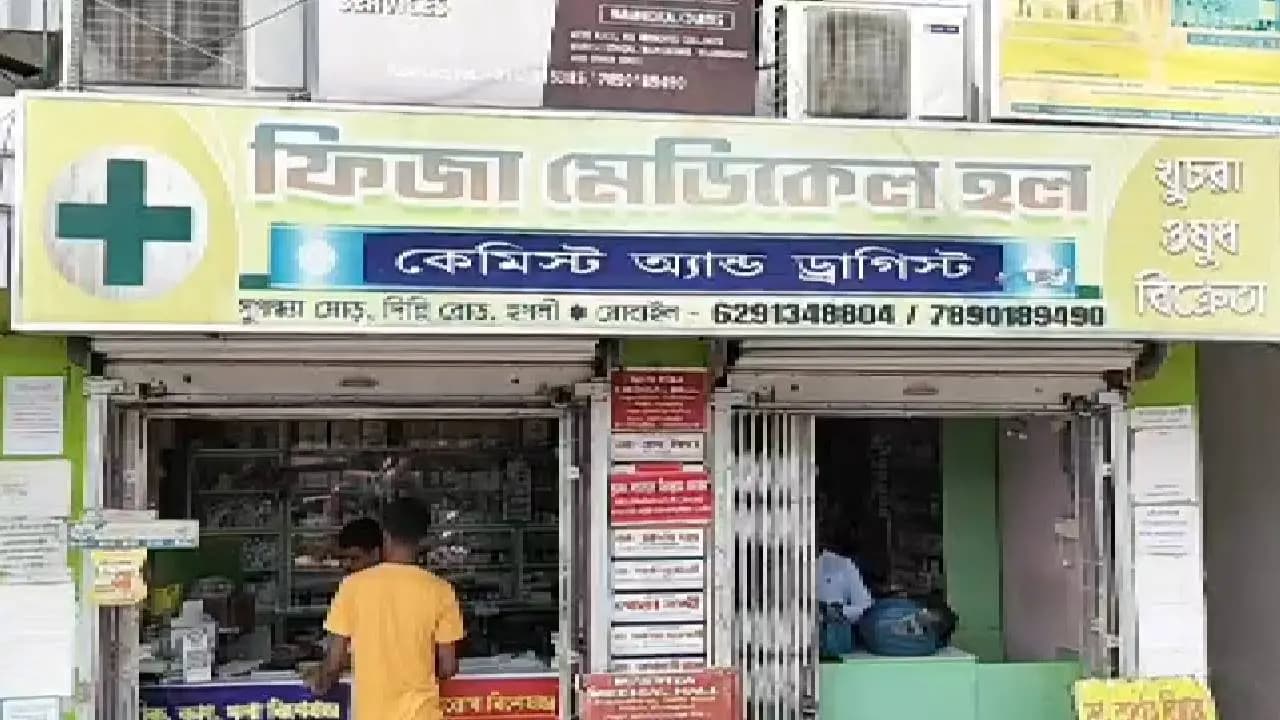 Five shops were burgled in succession in a single night in the Sugandha More area of ​​Polba, Hooghly