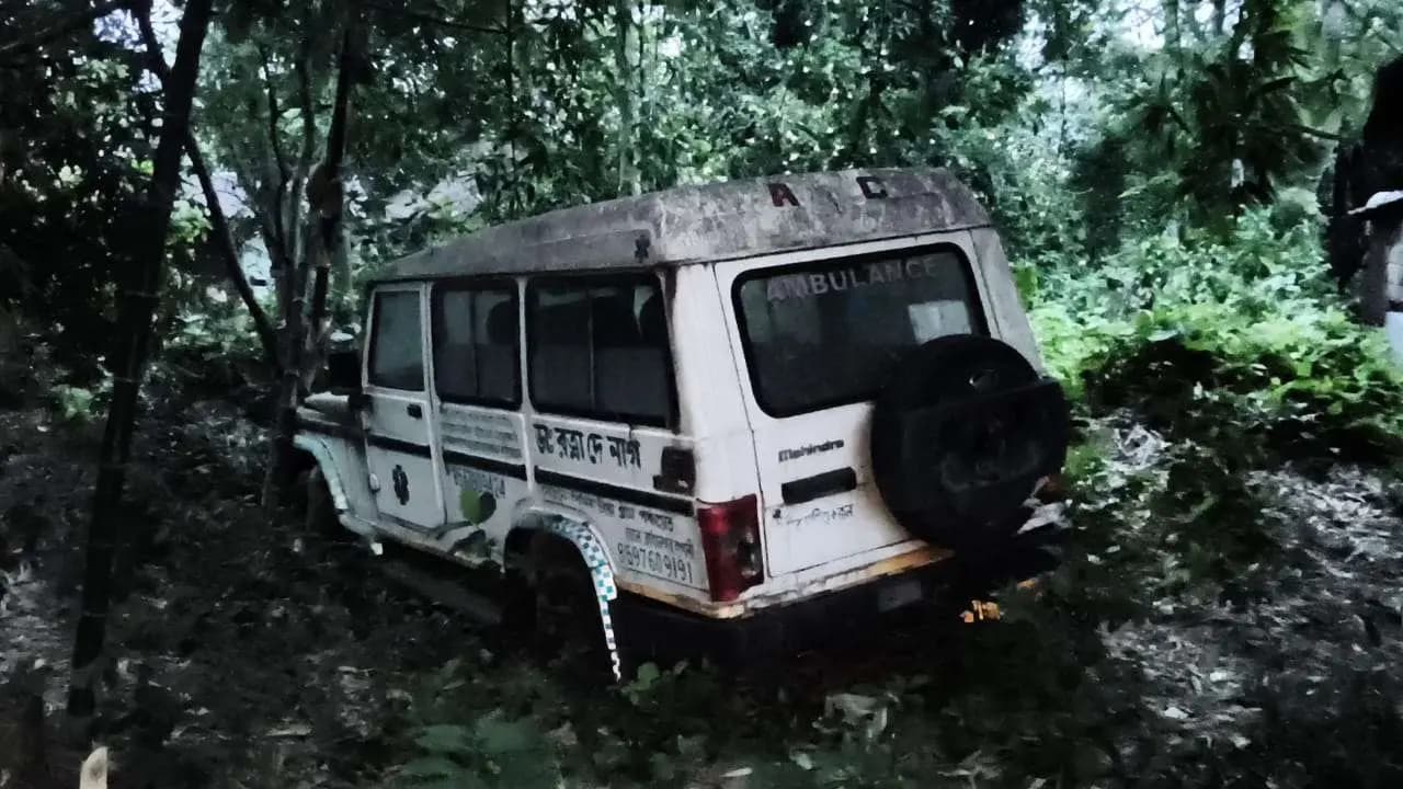 MP Fund-Funded Ambulance Found Abandoned Deep Inside Forest After Going Missing for Years