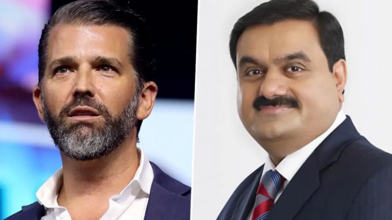 Gautam adani secret meeting with trump jr sparks speculations globally