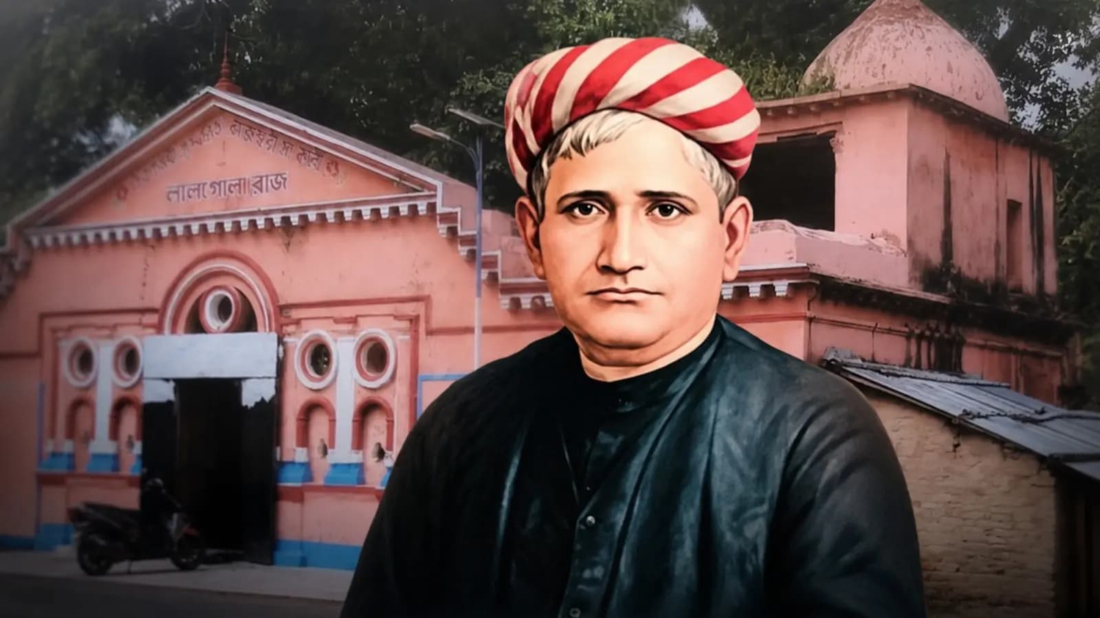 Bankimchandra wrote vandemataram in lalgola
