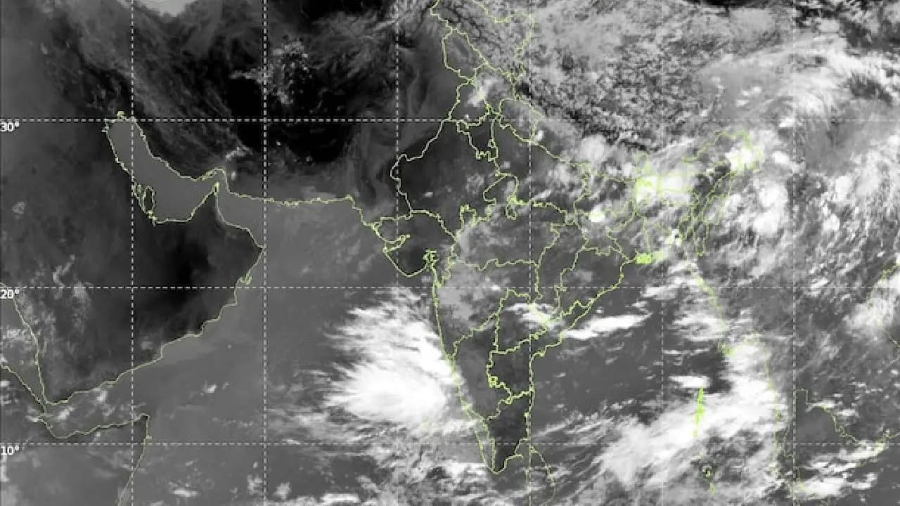 Monsoon Clouds Vanished 