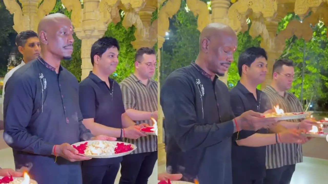 Tyrese Gibson calls india visit life changing spiritual journey