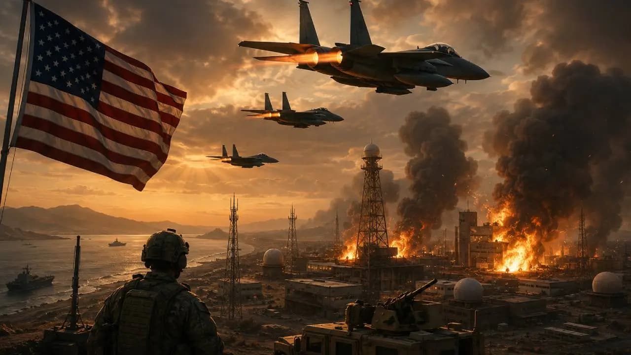 Ceasefire in Jeopardy: US Targets Iranian Military Sites After Gulf Tanker Attack