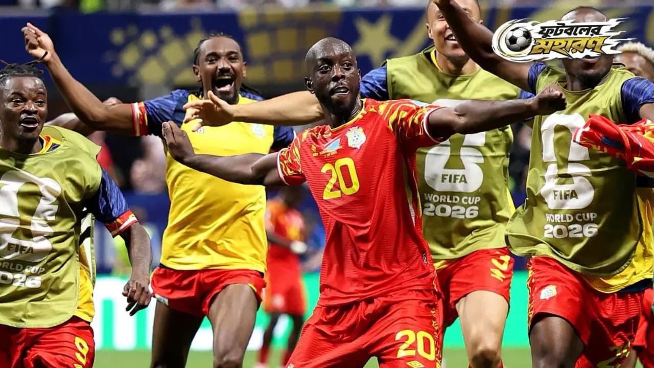 World Cup 2026:Yoane Wissa scored twice against Uzbekistan as DR Congo set up a meeting with England in the last 32