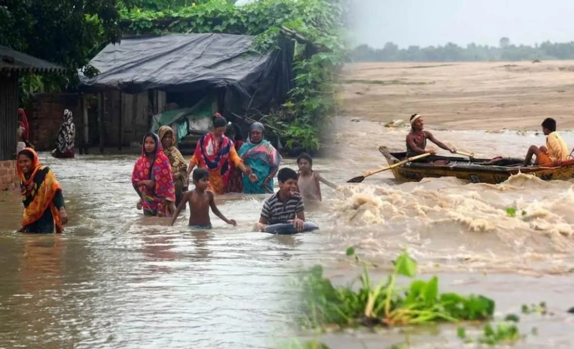 North Bengal Flood Heavy Rainfall Normal life disrupted in Cooch Behar