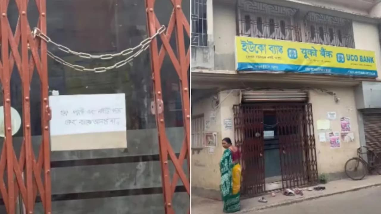 Viral Video: Do not come here wearing nightie and half pant, UCO banks poster for customer gone viral