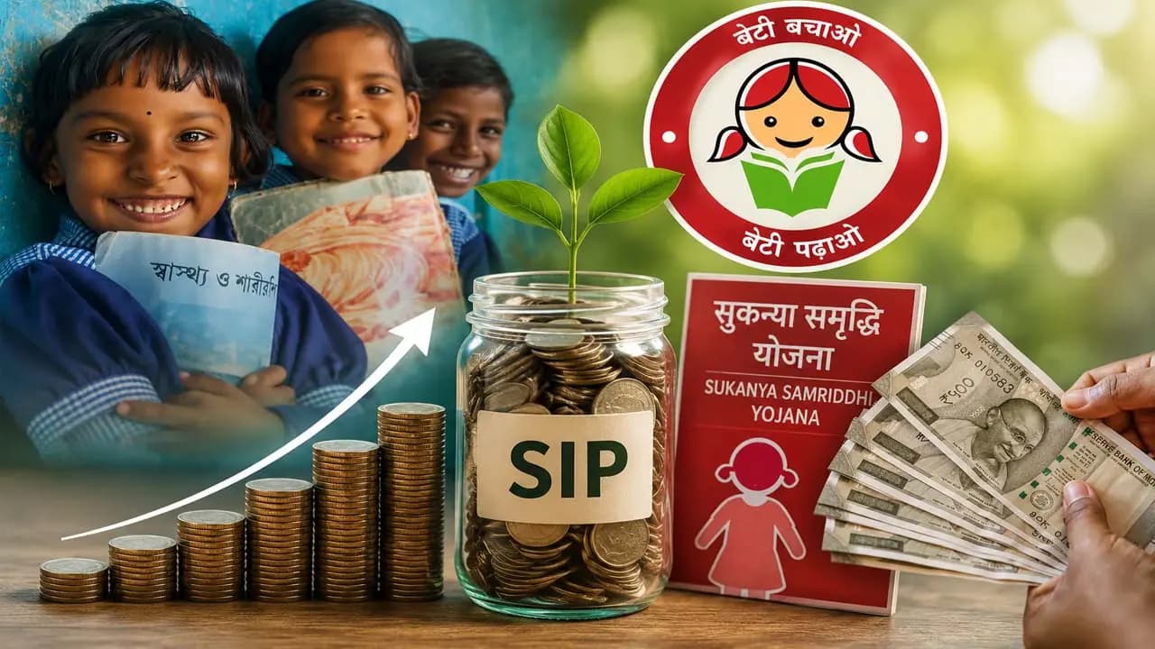 Sukanya Samriddhi Yojana Vs SIP