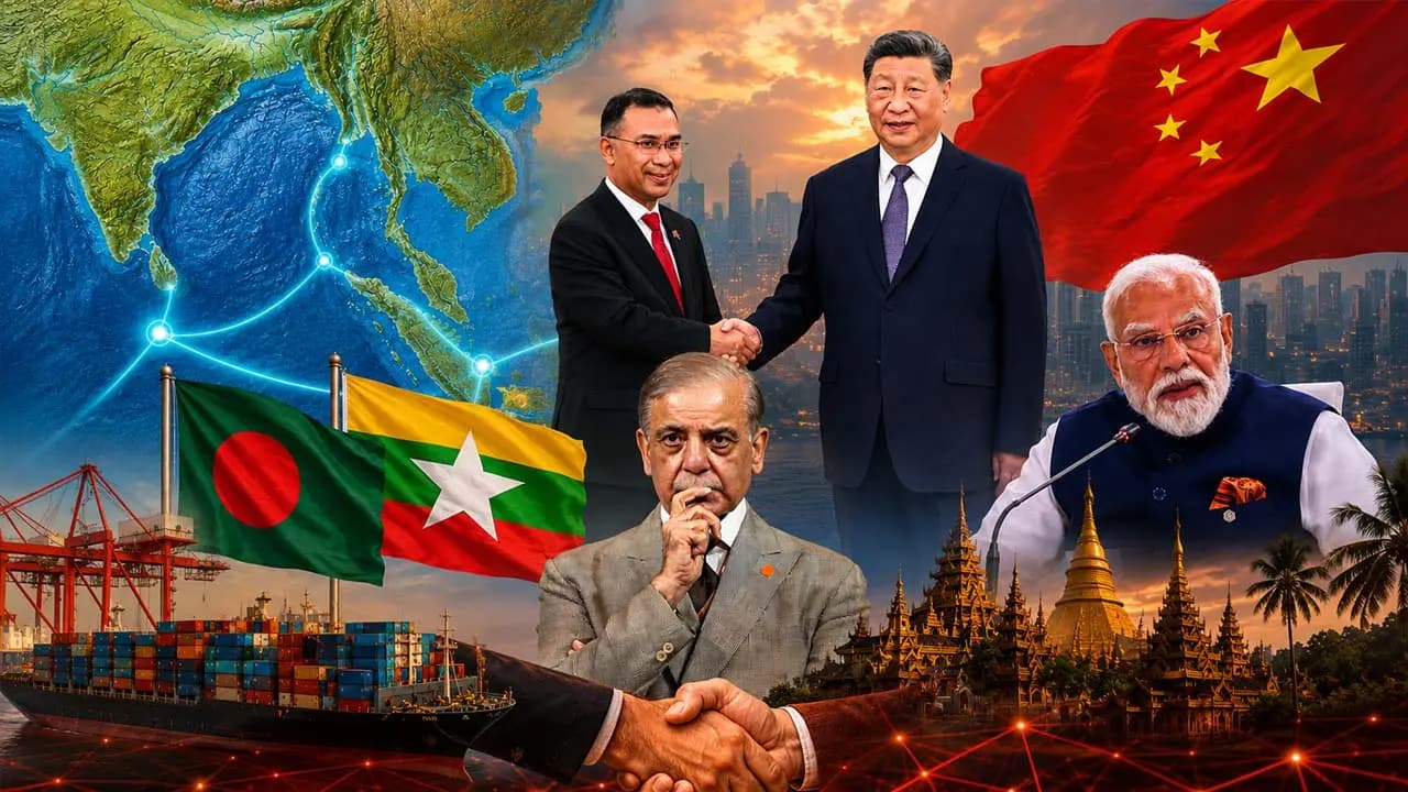 China is now extending its reach to the Bay of Bengal right next to Kolkata