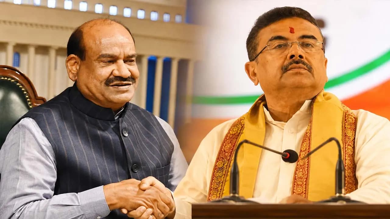 Big dreams for Bengal Lok Sabha Speaker Om Birla holds talks with Chief Minister Suvendu