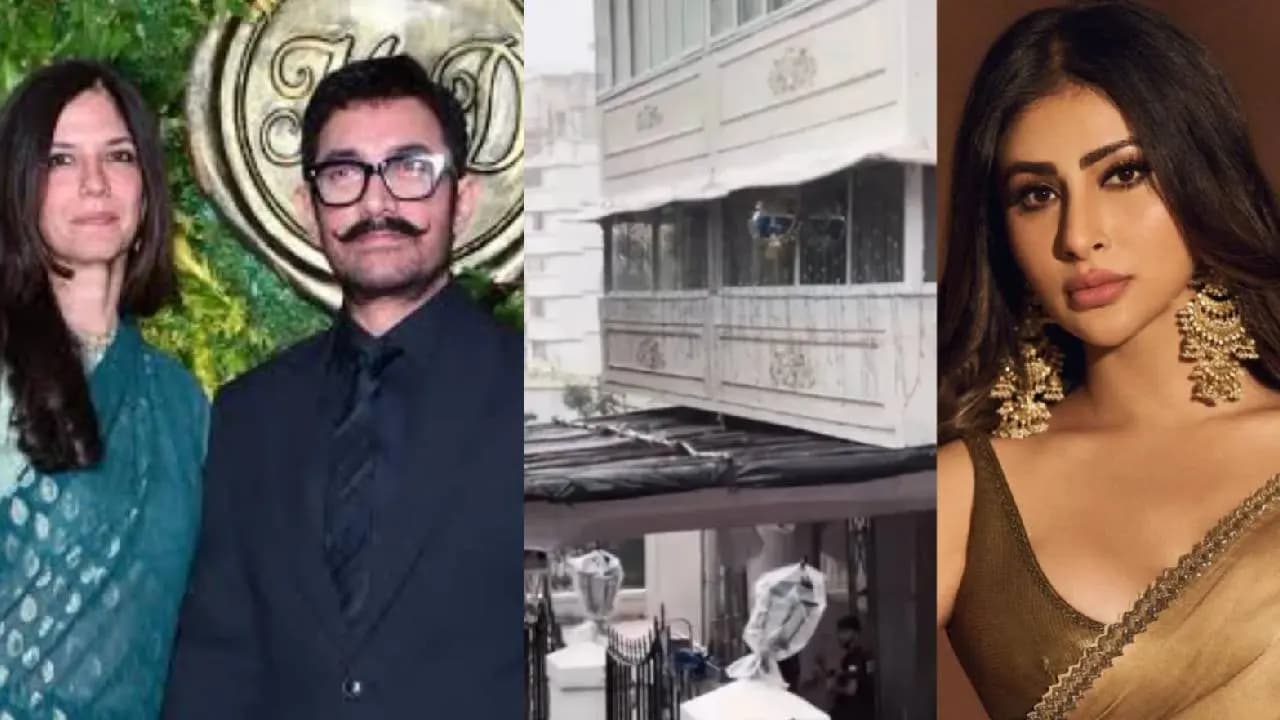 Aamir Khan Gauri spratt wedding update Senior journalist claims Mouni Roy is always drunk