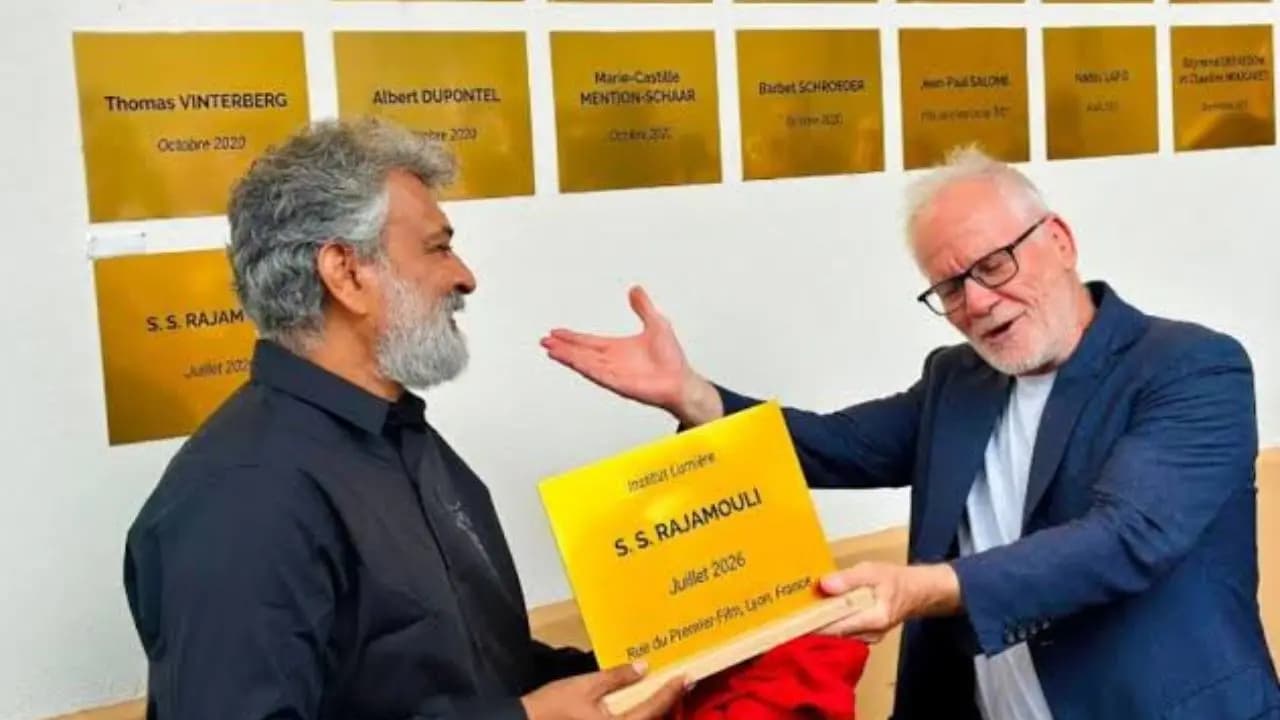 SS Rajamouli earns rare honour in france