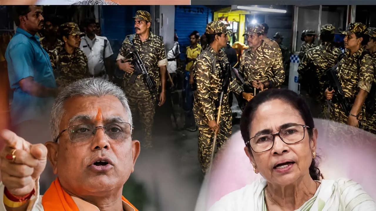 Dilip Ghosh On Mamata House Arrest: What explanation did Minister Dilip Ghosh give regarding Mamata Banerjees house arrest