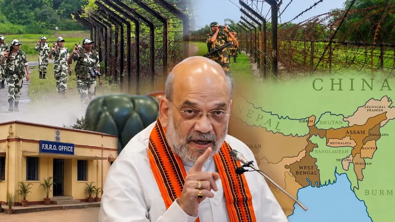 Amit Shah has directed that FRRO offices be set up in every state across the country to apprehend illegal immigrants 