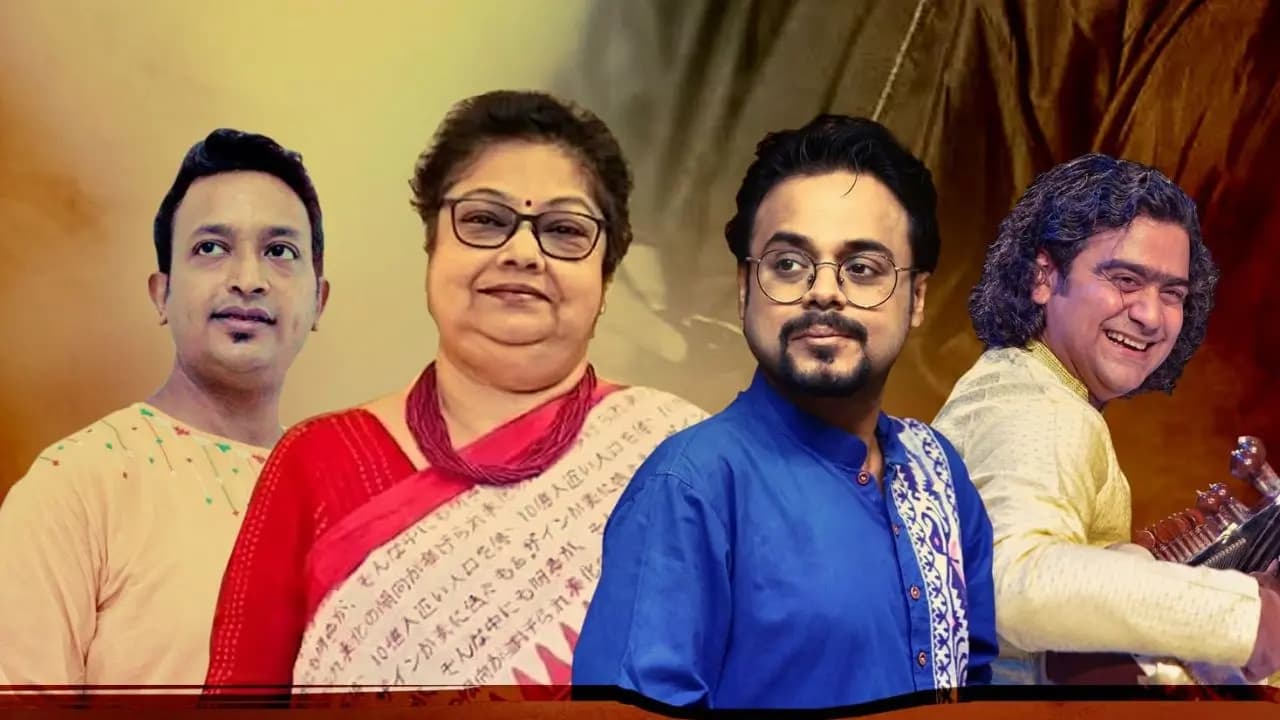 Srabani Sen Arnab Bhattacharya Suvadeep Chakraborty Sandip Guha will perform Shrutibritto Annual Programme