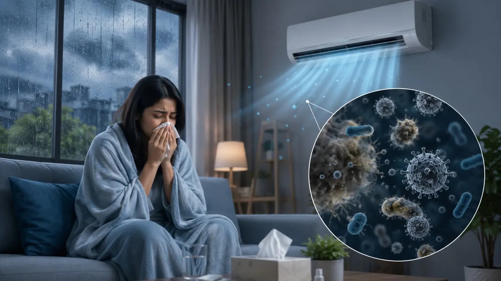 AC health risks in Monsoon: Doctors share tips to prevent asthma and allergies