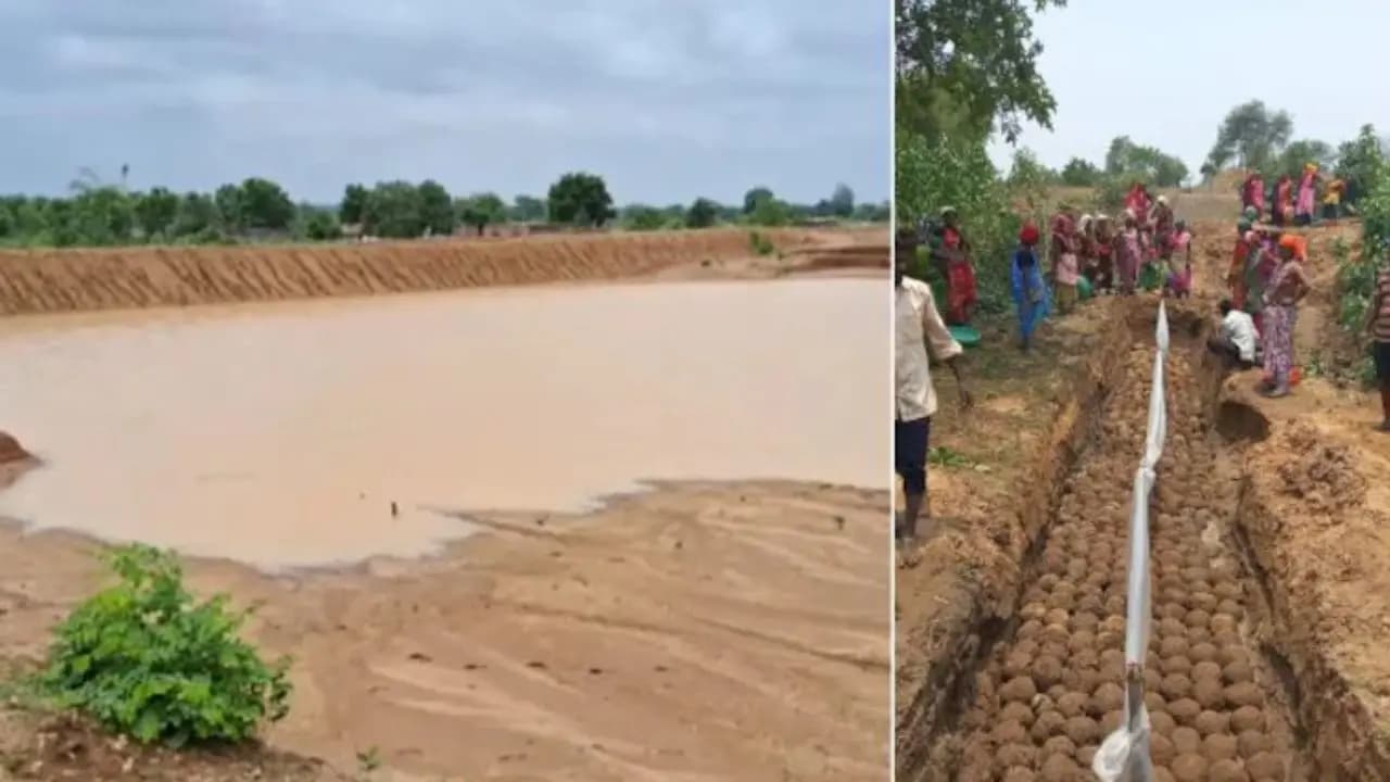 villagers in chattisgarh preserved 31 litres of water in just 15 days
