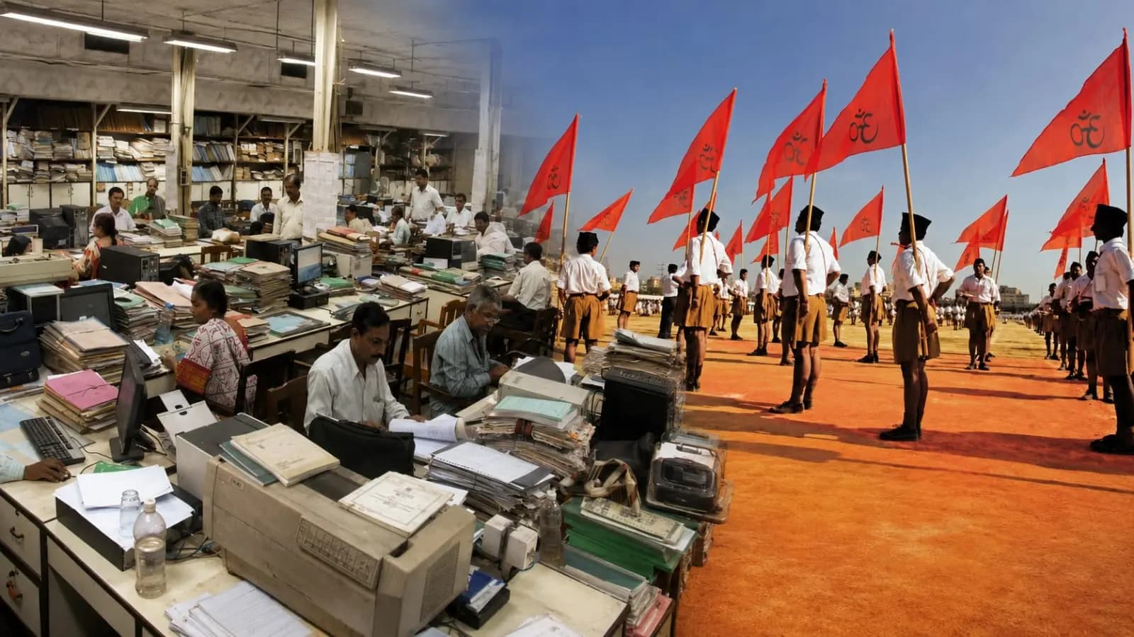rss influence is increasing among west bengal state govt employees