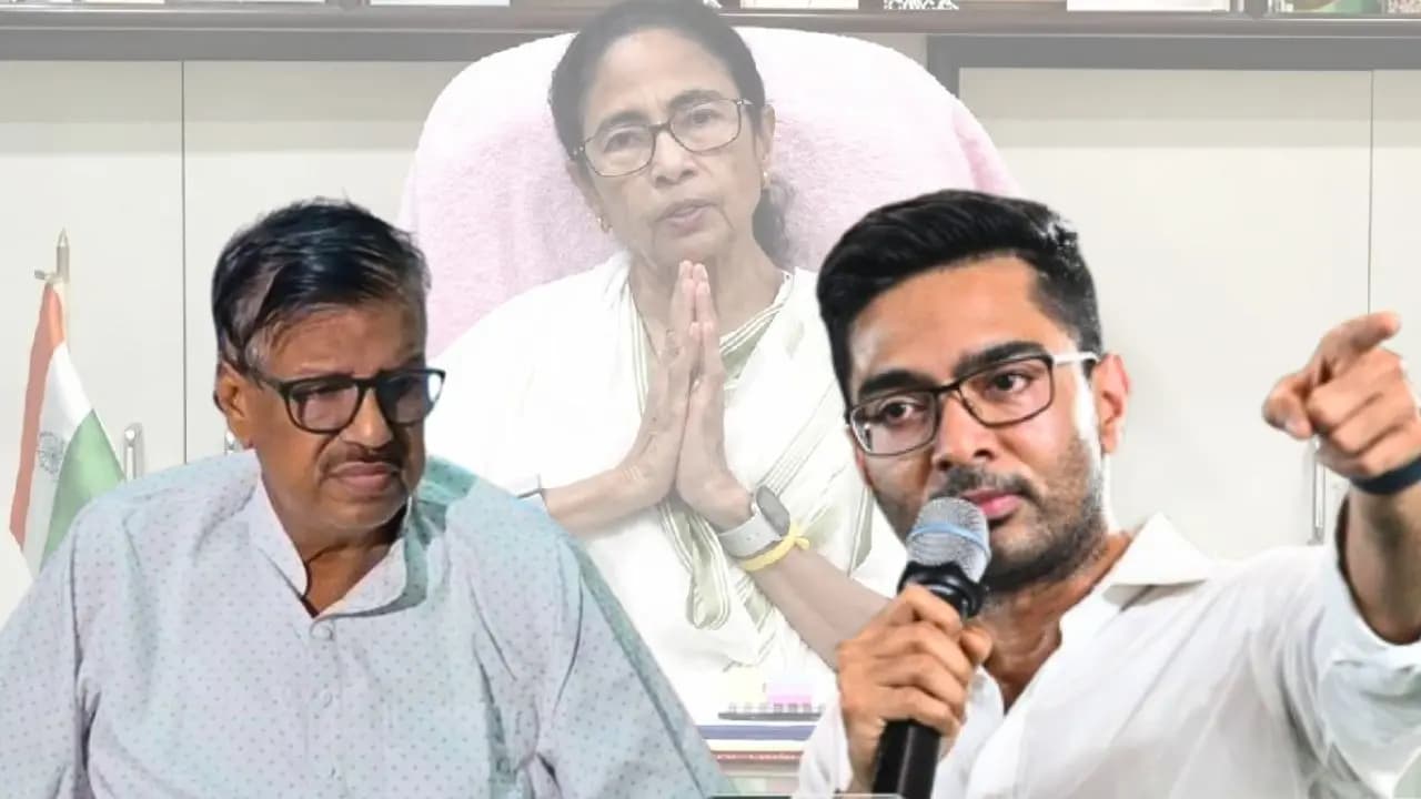 TMC rabindranath ghosh reaction on mamata banerjee abhishek banerjee 