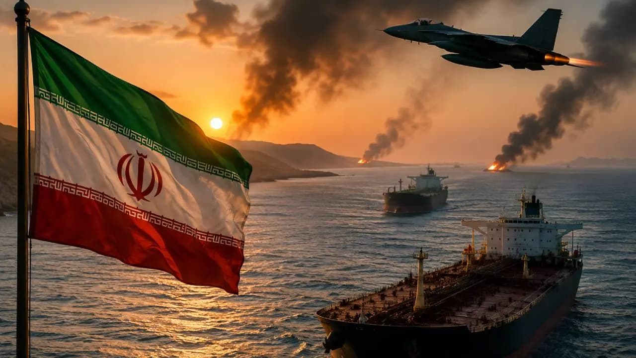 India on Alert as Iran Shuts Hormuz Strait Amid Renewed US Military Strikes
