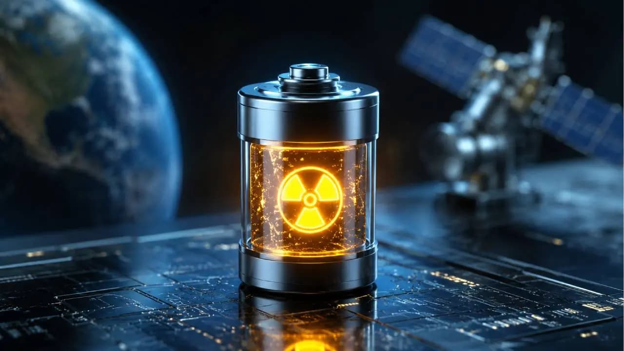 Chinese Researchers Create Tiny Nuclear Battery Designed to Last Millennia