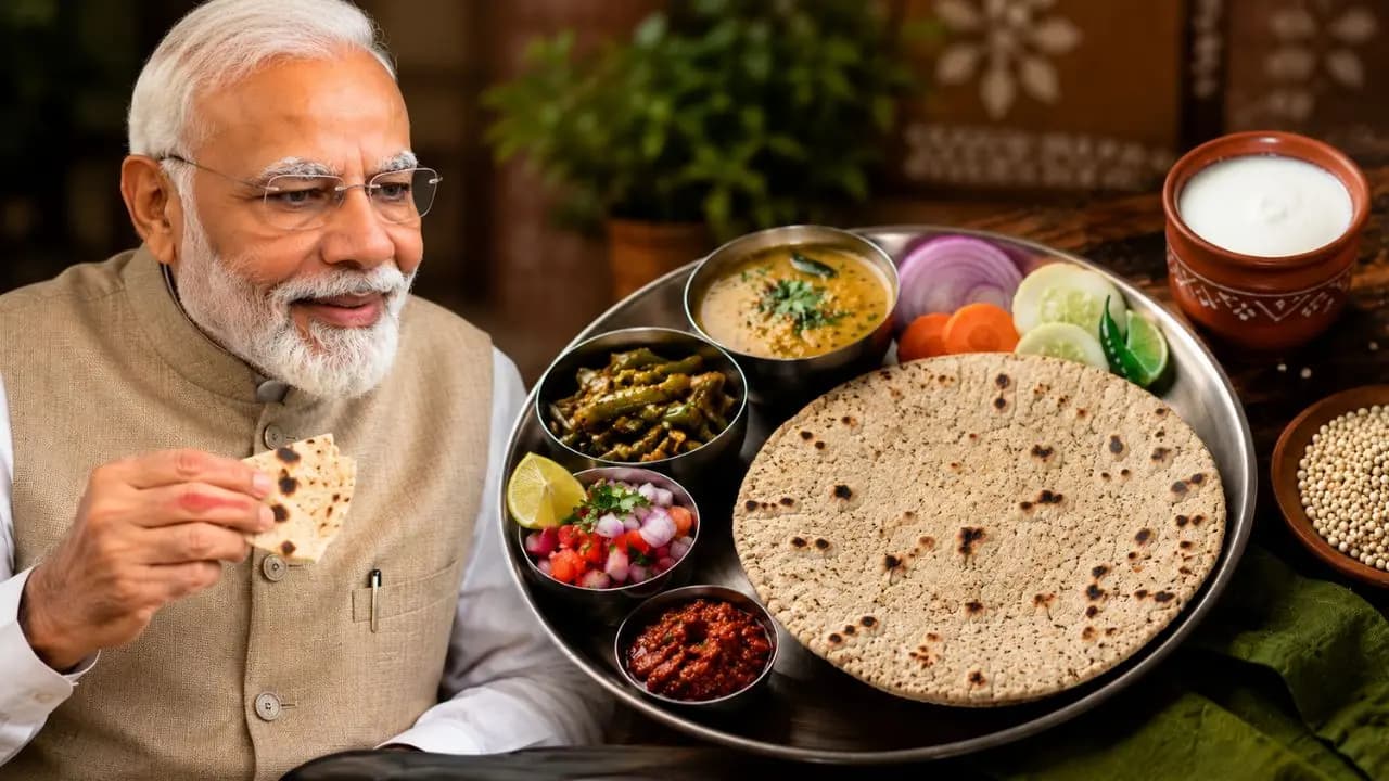  PM Narendra Modi favourite Recipe Kalaburagi Jowar Roti Superfood for weight loss diabetes 